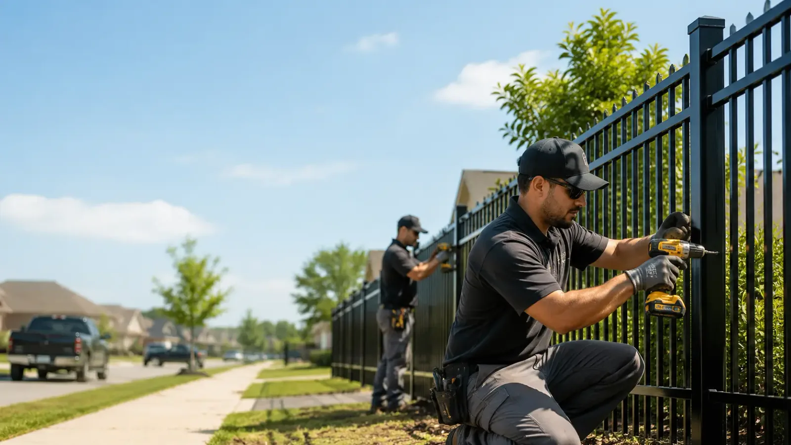 Metal Fence Installation in Plymouth, PA